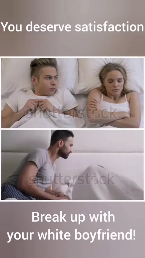 This video tells a story. White cocks get to jerk off into a garbage bin with their garbage semen. Big black cocks get the pussy and get to impregnate the women. This is how it should be.