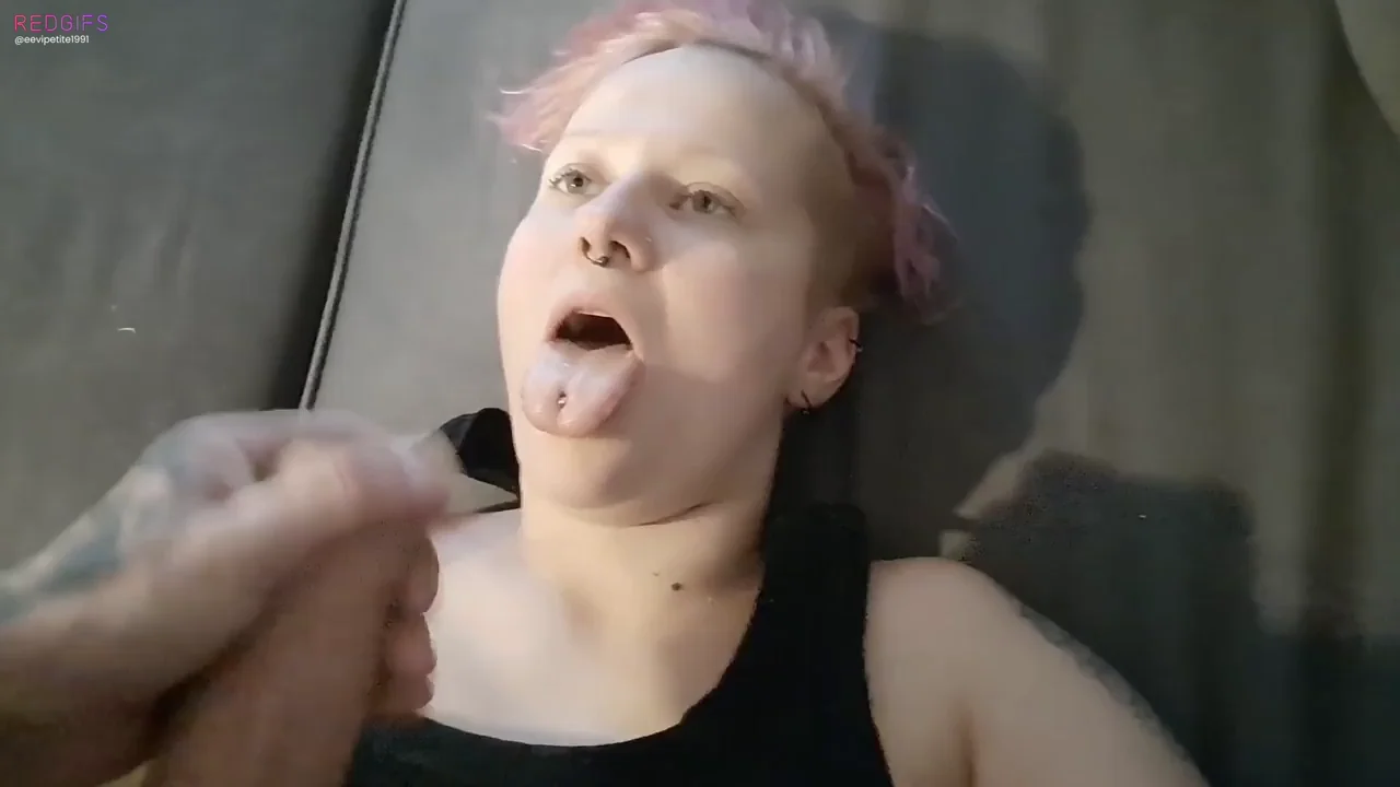 Begging for Your Hot Cum Load on My Face