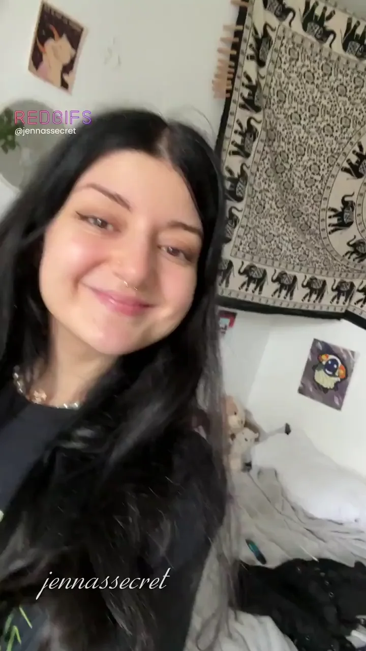Goth Slut Wakes You with Massive Tits in Your Face