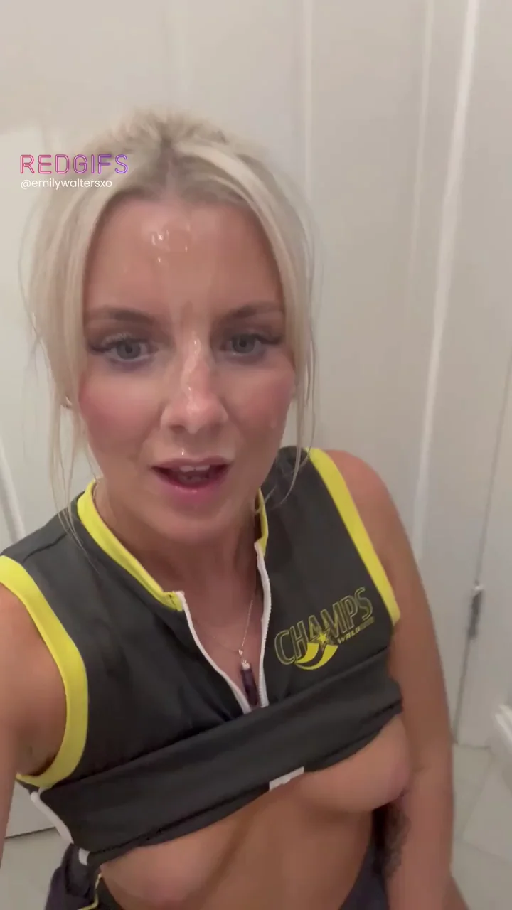 Always trying my best to take monster facials 💦