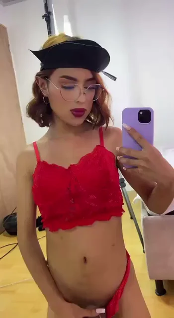 I heard youre into transgirls with big dick