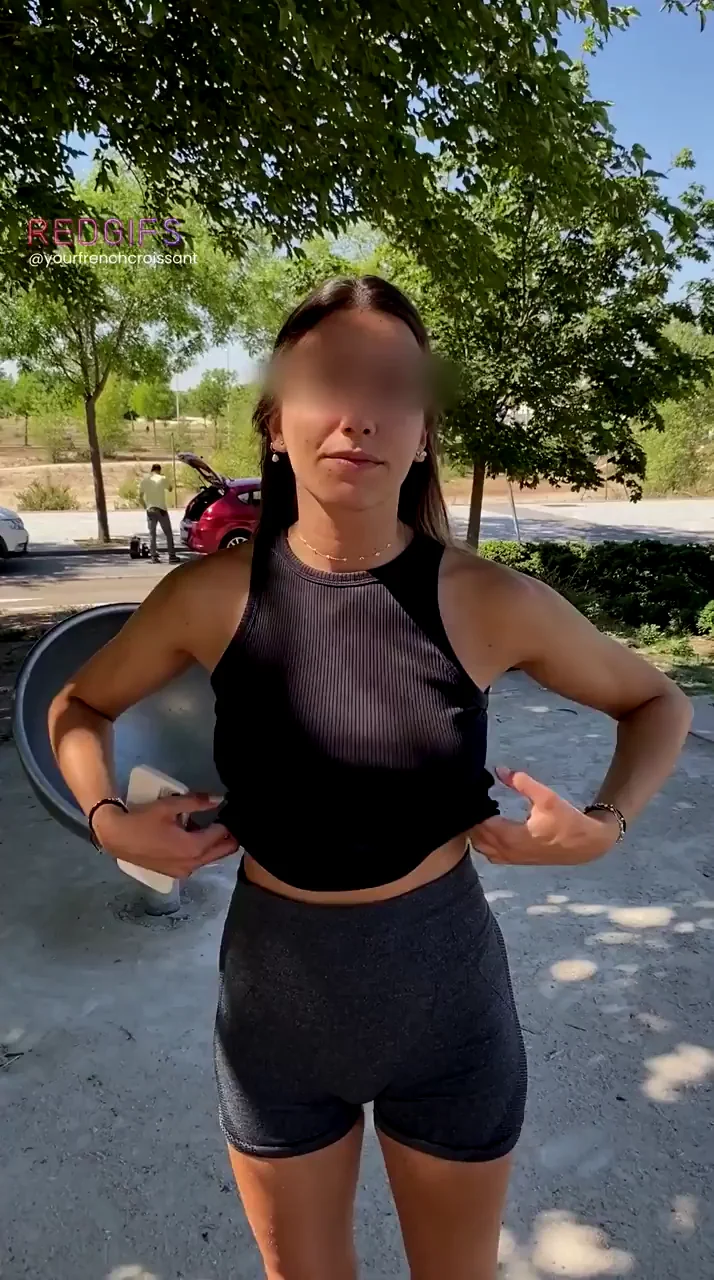 I flashed him my boobs but then I got a little horny too