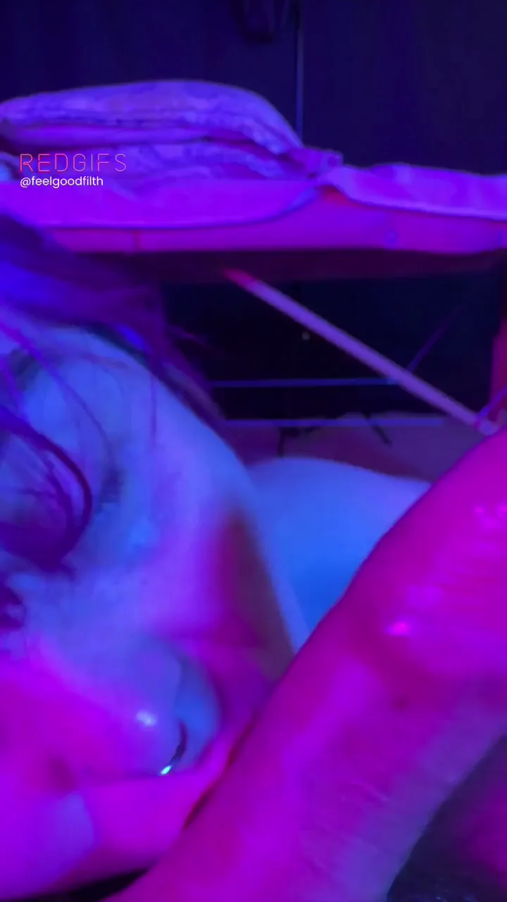 Sucking Tip Till It Throbs and Pulses in My Sloppy Mouth