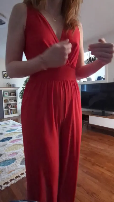 Got this cute jumper with easy boob access.