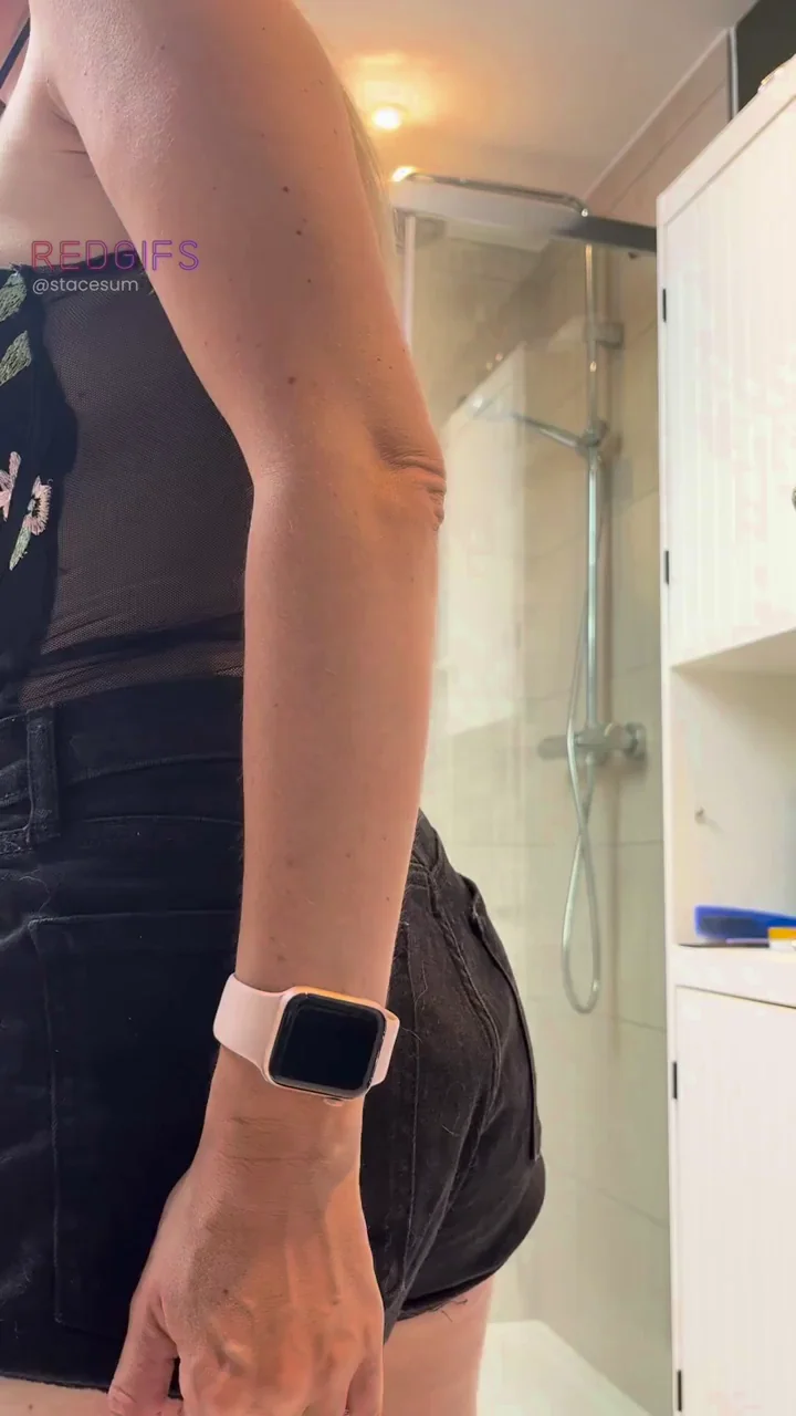 Thick White Slut's Brutal Self-Wedgie Ass Torture