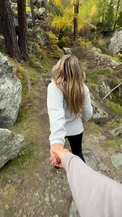 She Knows the Perfect Spot for Sucking Cock in the Woods 🍆🌲💦