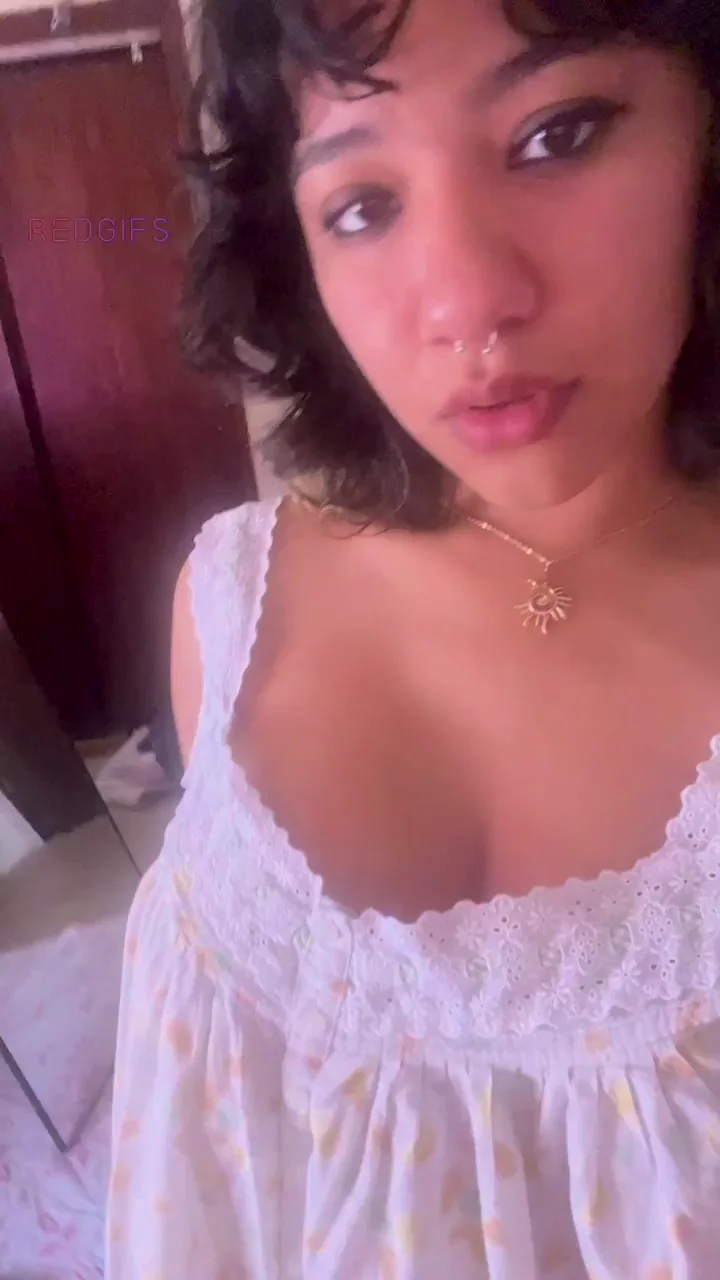 Cute Asian Babe with Massive DD Tits Teases 🥺🍈🍈