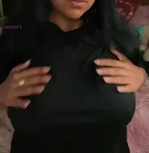 My tits and your mouth (drop)