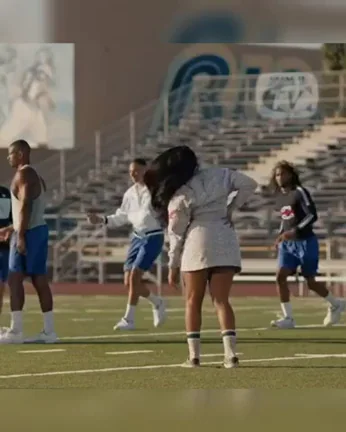 🍑 Thick Thigh Thursday Cheer Slut Shakes That Ebony Booty on the Field 🔥