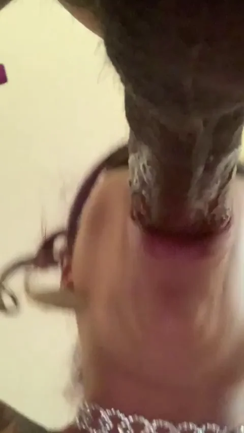 Face fucking this brown hottie.