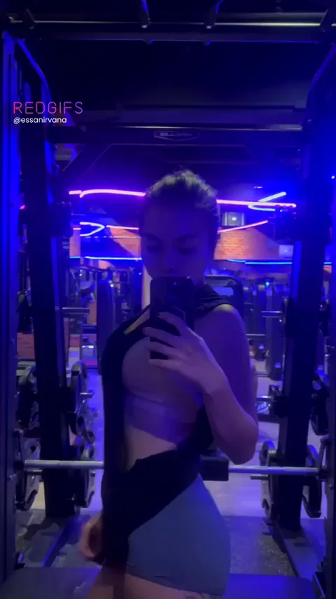 🔥 Asian Gym Slut Teasing in Tight Leggings 💦 Ready for Passionate Fuck?