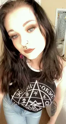 Goth Slut Tease: 'Would You Fuck These Inked Tits?'