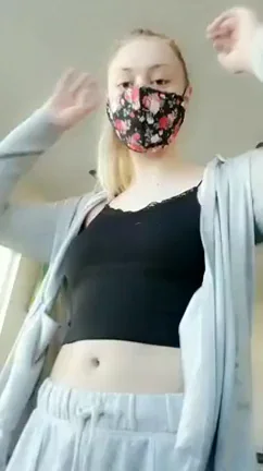 Flashing at the gym