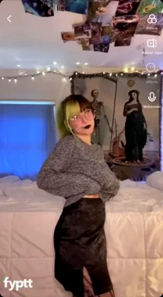 BigTittyGothEgg's Slutty TikTok Tease #2: Oily Curves & Thicc Booty Flex