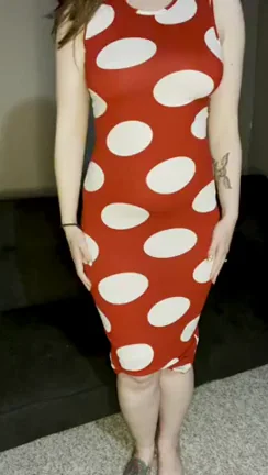 That’s a nice dress. It would look better on your floor. ?