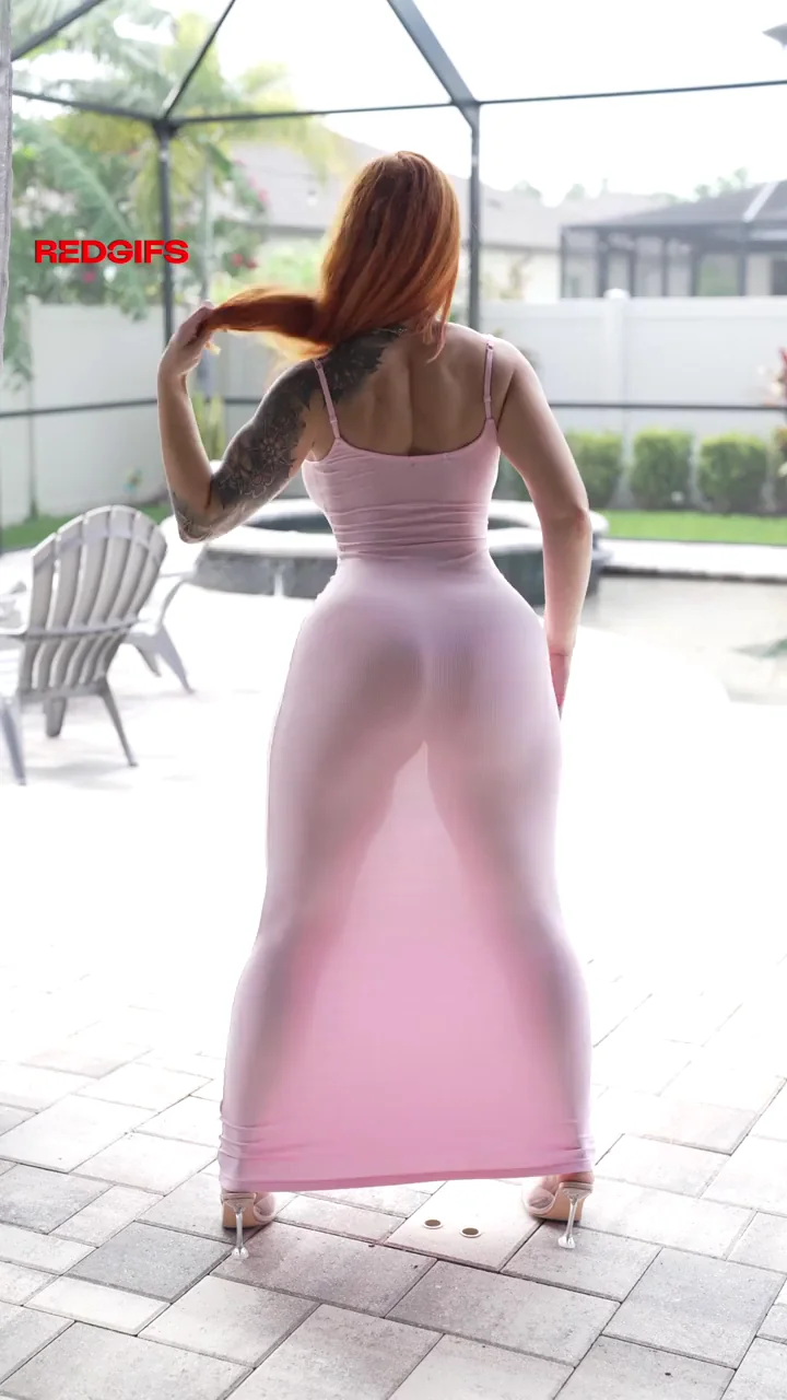 testing the durability of my new dress