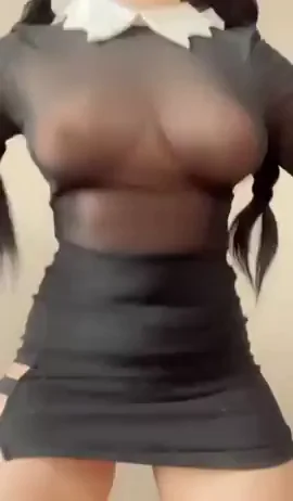 Come find out how submissive a busty goth can be