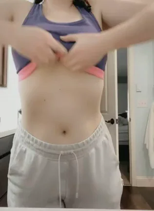 Post-Run Titty Drop: My Sweaty Boobies Beg for Love 💦🍈🍈
