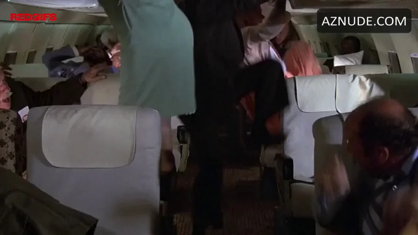 Kitten Natividad's Massive Tits Bounce in Airplane (1980) 🍈🍈✈️