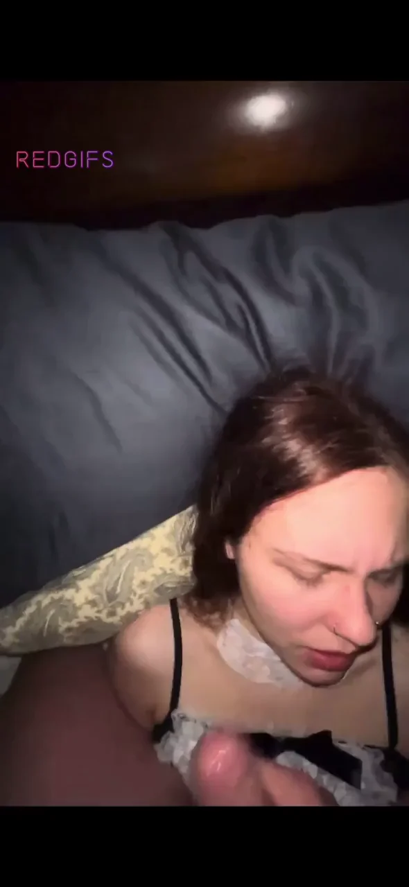 Must have been her first swallow