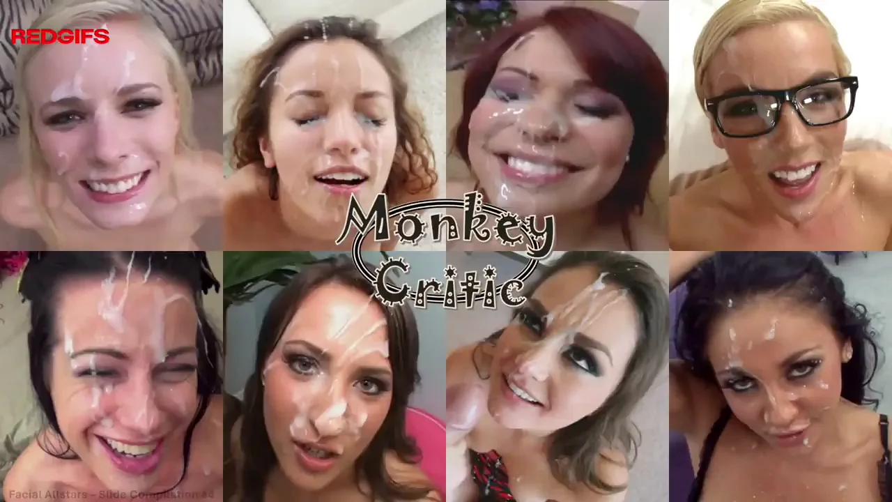 💦 Facial Allstars Slide Show #4 - Epic Cum Drenched Faces! 😍