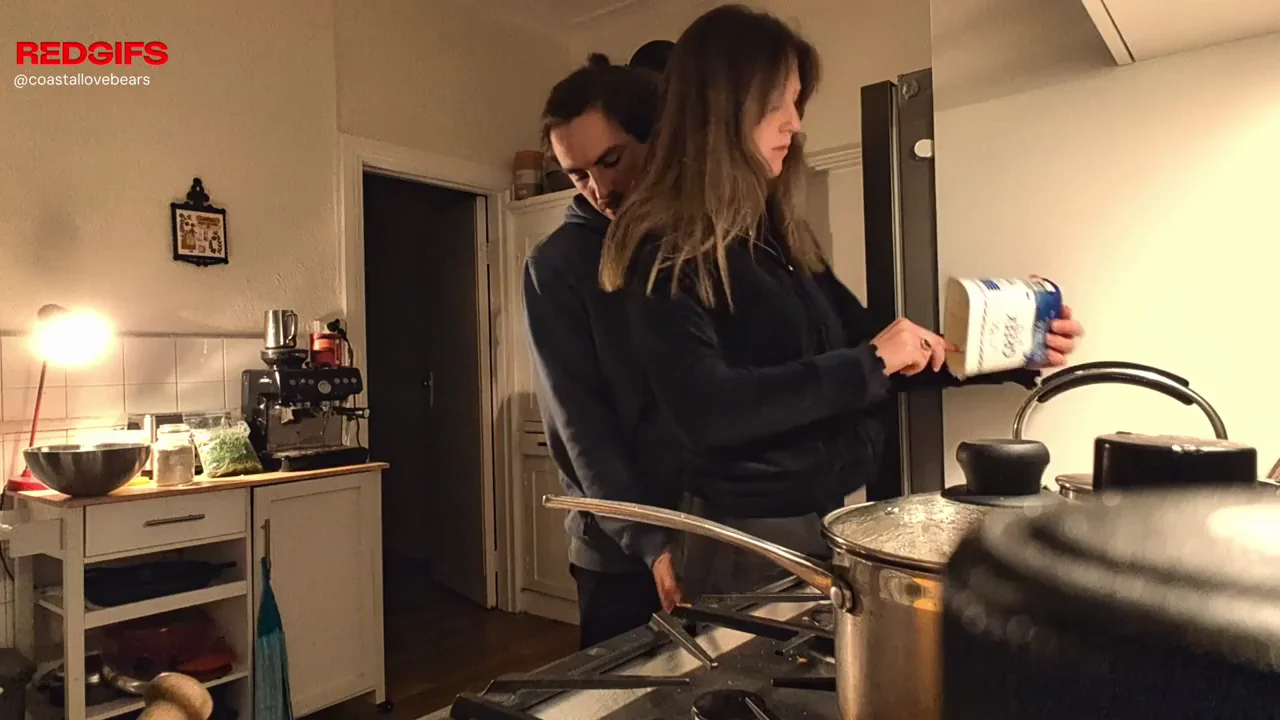 🍑 His Soft Loving Hole Gets Freeused in the Kitchen 💦