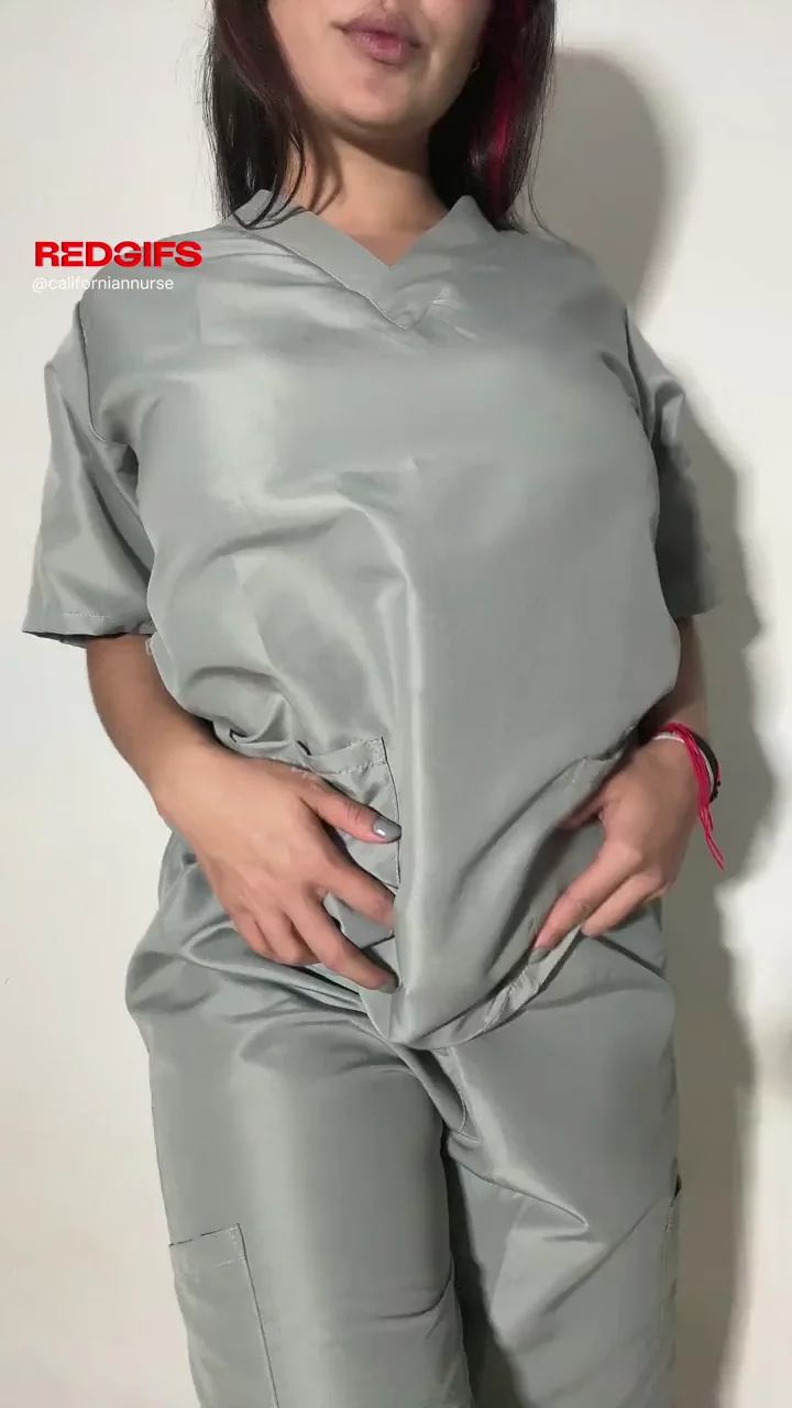 Work Scrubs vs Home Slut Fit 😈🍑
