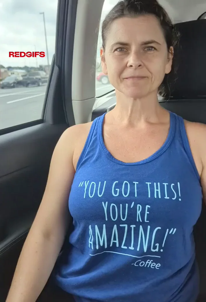 Having fun flashing in the car ;)
