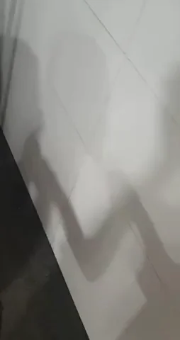 Even our shadows show how huge he is