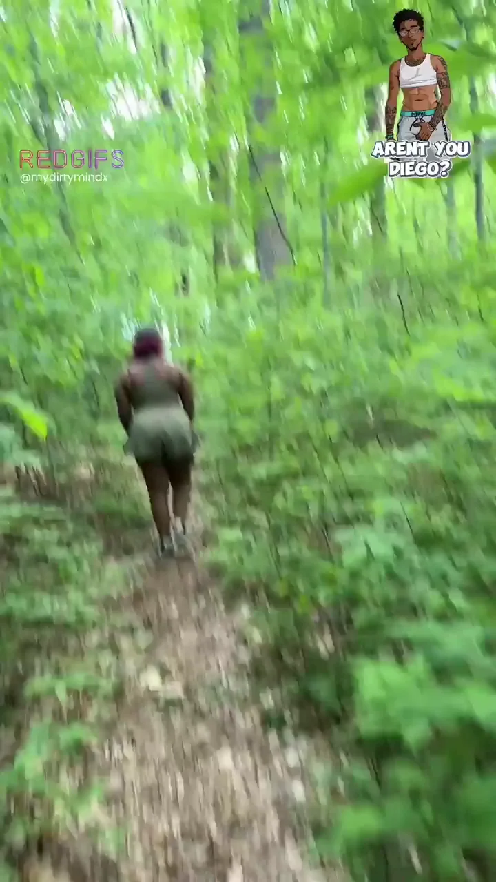 He thought I wanted to go for a hike, I just wanted somewhere we could be alone so I could finally suck his cock