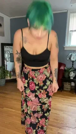 My ass to waist is all natural, you can tell by the wiggle