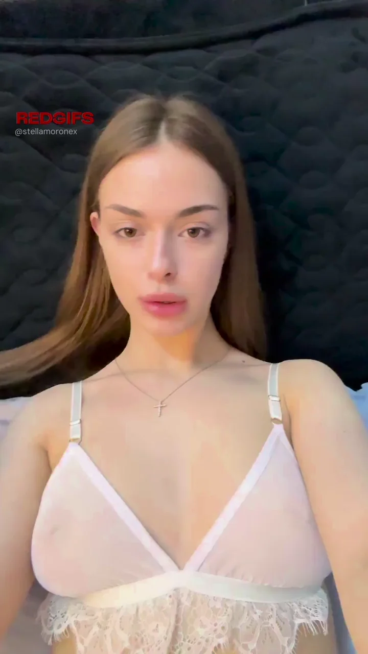 Perfect Teen Tits Tease in Sheer Lace 😍🍒
