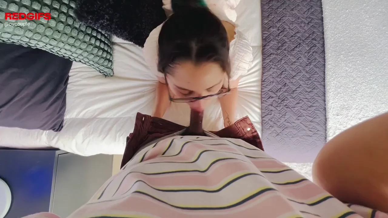 milking his cock with my mouth