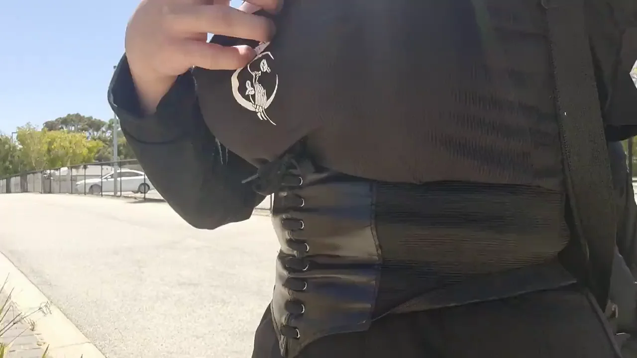 Sissy Slut's Yummy Legs Tease in Public – Huge Tits Bouncing Wild! 🤤🥵