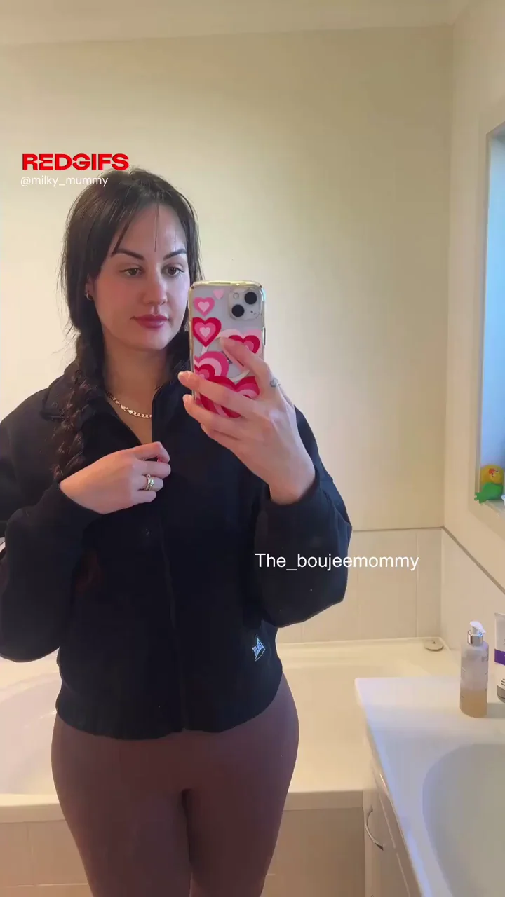 Straddle & Dangle: Mom's Massive Udders Tease in Your Face