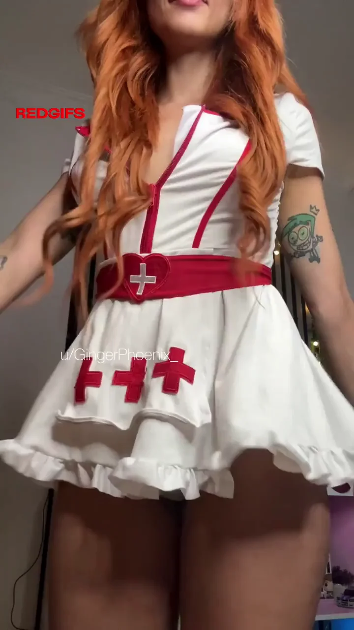 Italian Cutie Nurse Strips to Show Off Her Perfect Naked Curves