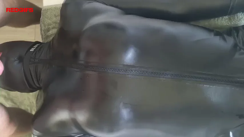 Comfy on my back and enjoying his cock