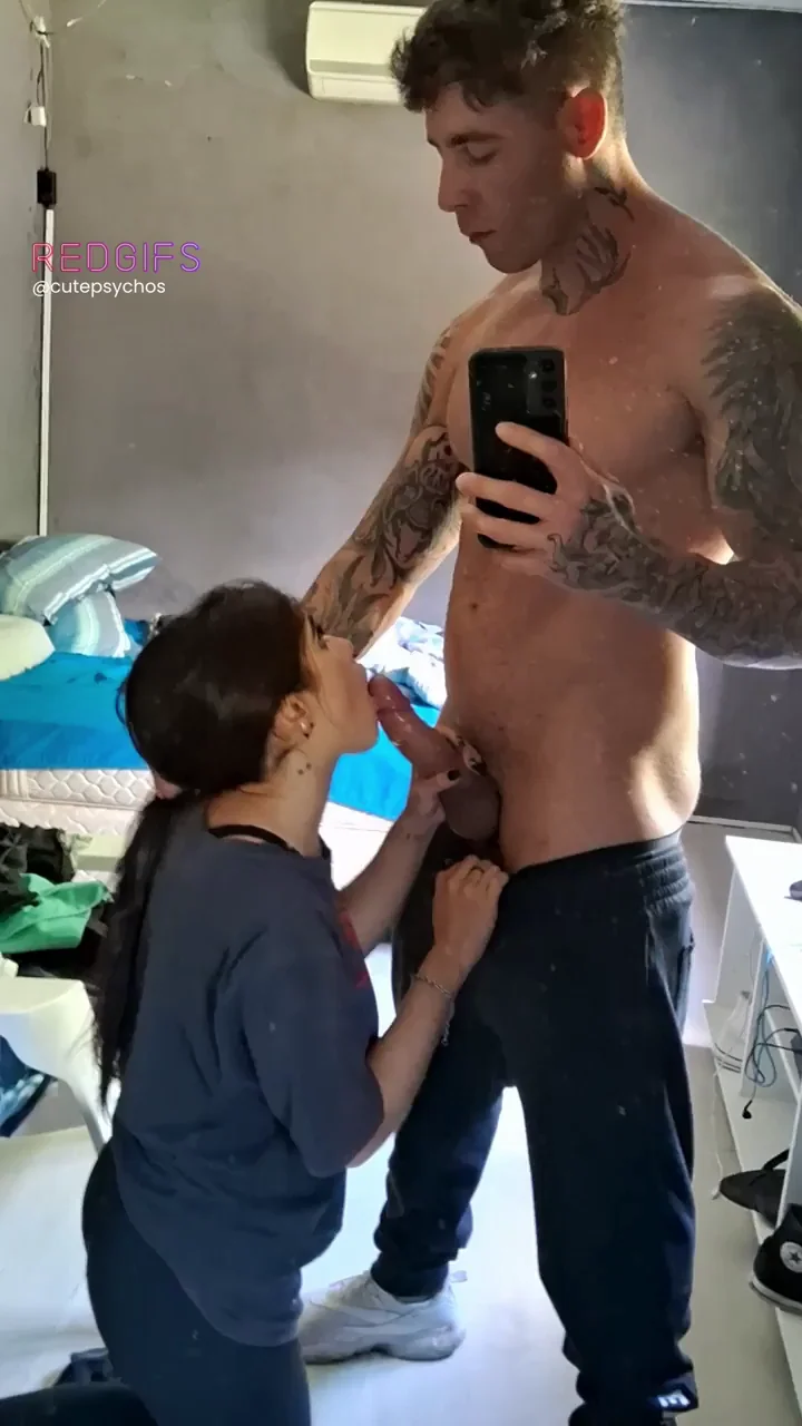 Nurse Slut Kneels for Huge Cock Suck 💉🍆💦