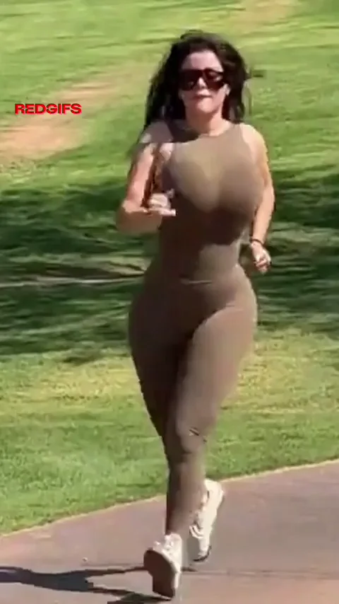 🍈 Busty Babe's Tits Bounce Wild While She Runs 🏃‍♀️💥