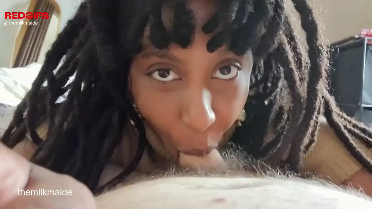 I like watching myself suck it