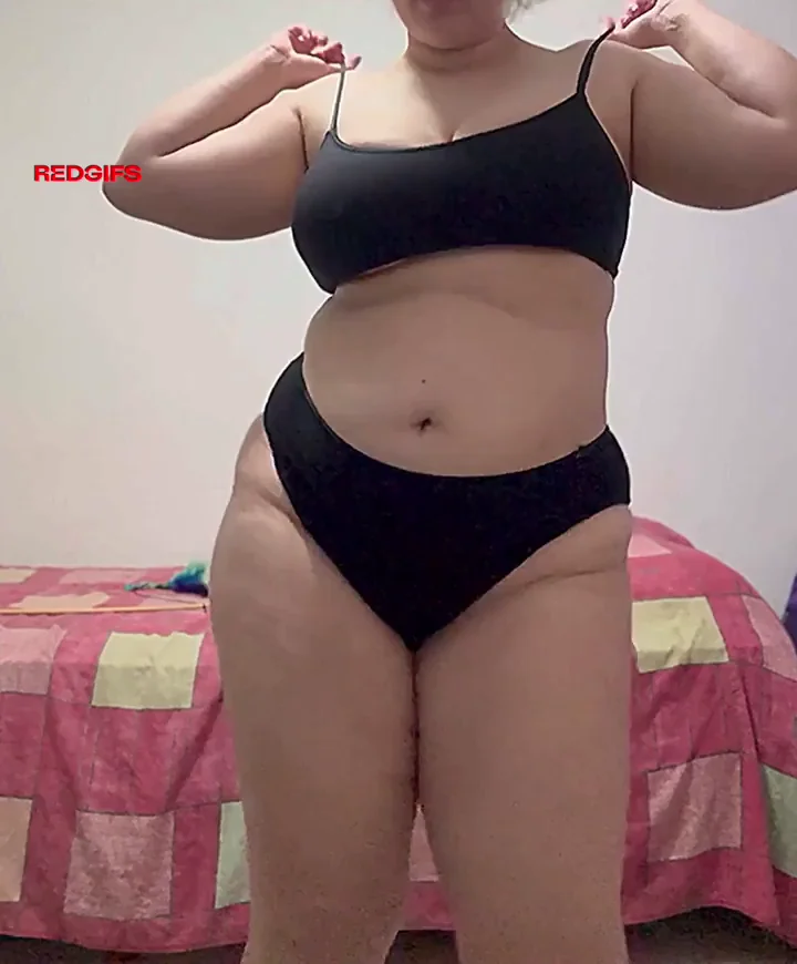 My husband’s at work… but I’m bouncing these tits for you instead