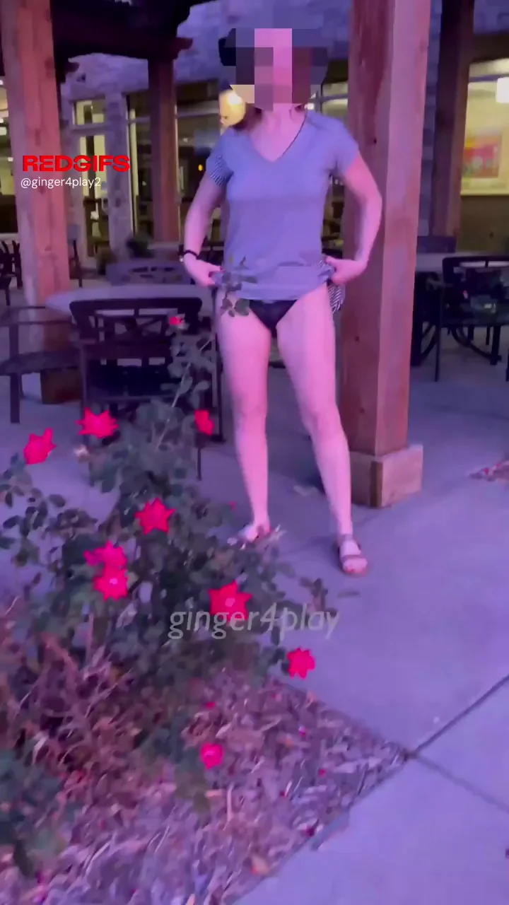 I never turn down a dare to strip in public