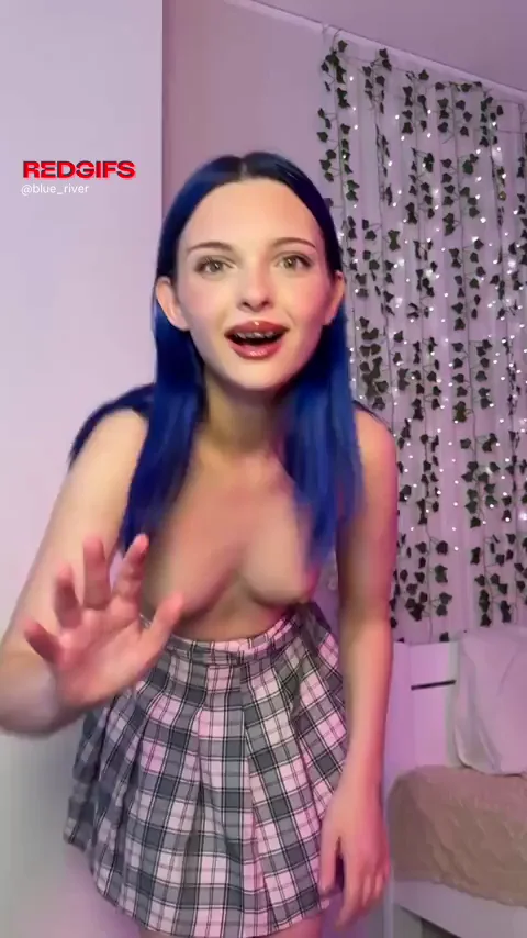do you like my blue hair