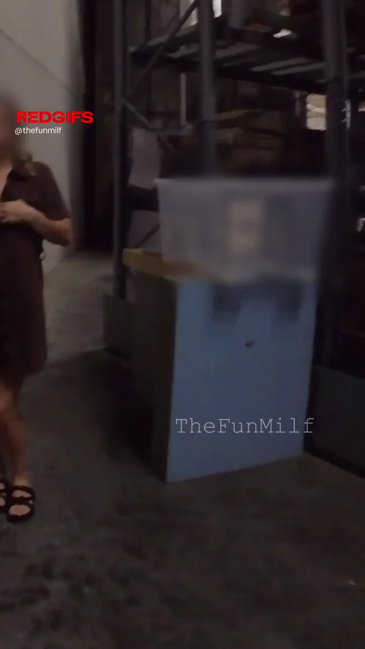 Taking it all off at the shops [GIF]