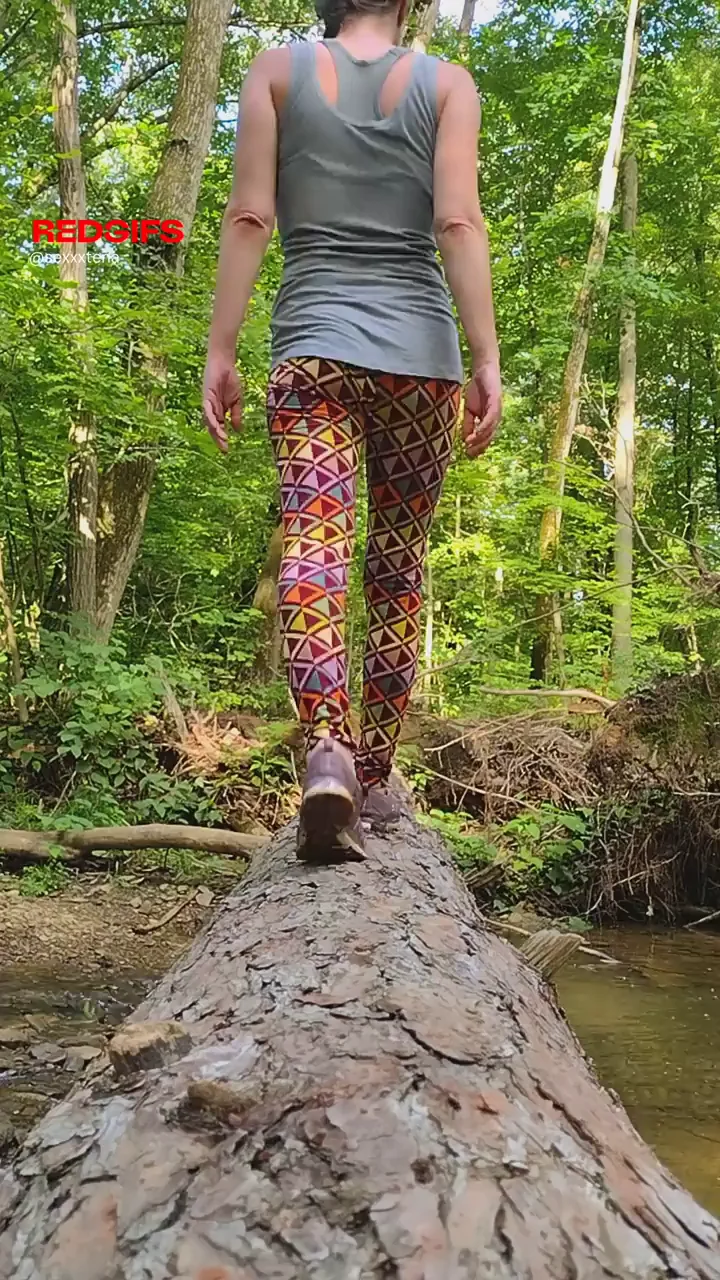 Hotwife MILF Leads You to Outdoor Fuckspot Tease