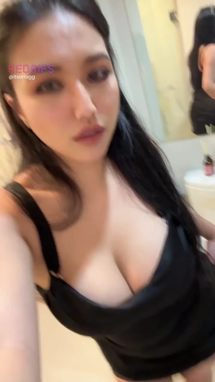 🍑 Asian Babe Teases: Ass or Massive Tits? 😍