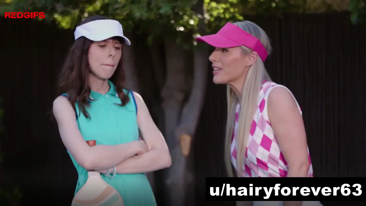 Step Sis Cheats by Grabbing My Balls on the Tennis Court
