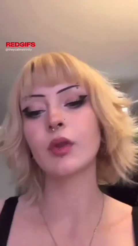 Goth TikTok Slut Parties with Massive Pierced Tits 🍒🔥