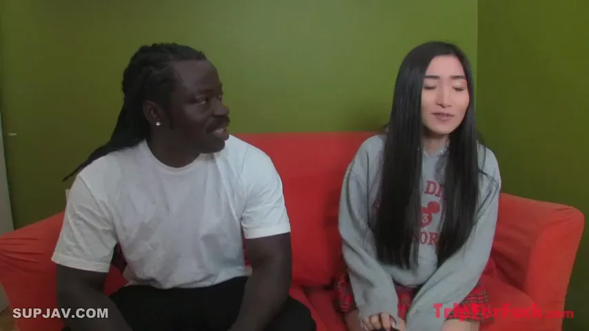 Japanese babe fulfills her dream of having black cock