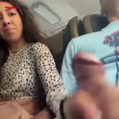Handjob on the bus